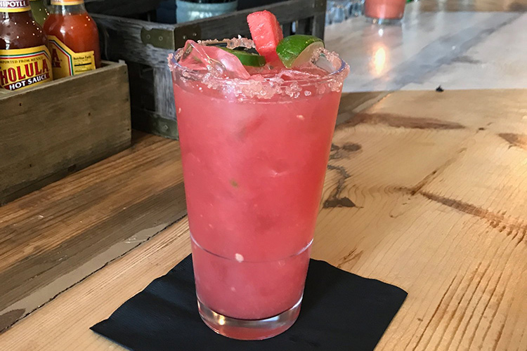 cocktails kept on the table